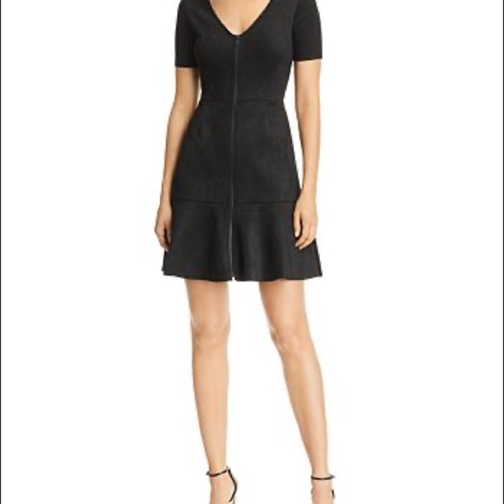 Aqua faux suede dress size Medium